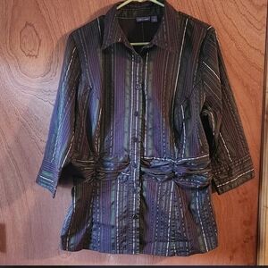 1x pinstripe top
